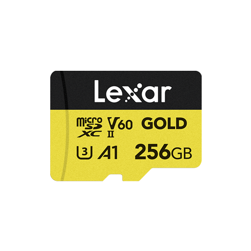 32009-Lexar Professional GOLD 256 GB MicroSDXC UHS-II
