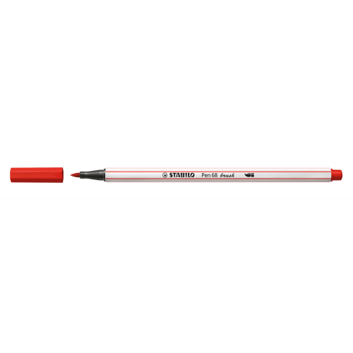 3202-ROTULADOR PUNTA FIBRA PINCEL PEN 68 BRUSH CARMIN STABILO 568/48