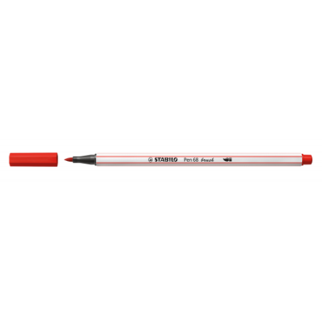 3202-ROTULADOR PUNTA FIBRA PINCEL PEN 68 BRUSH CARMIN STABILO 568/48