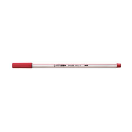 3205-ROTULADOR PUNTA FIBRA PINCEL PEN 68 BRUSH ROJO OSCURO STABILO 568/50