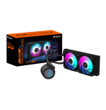 32056-GIGABYTE Refrigeracion liquida AIO AORUS WATERFORCE II 240 para CPU - 2 ventiladores ARGB de 120 mm, mecanismo de