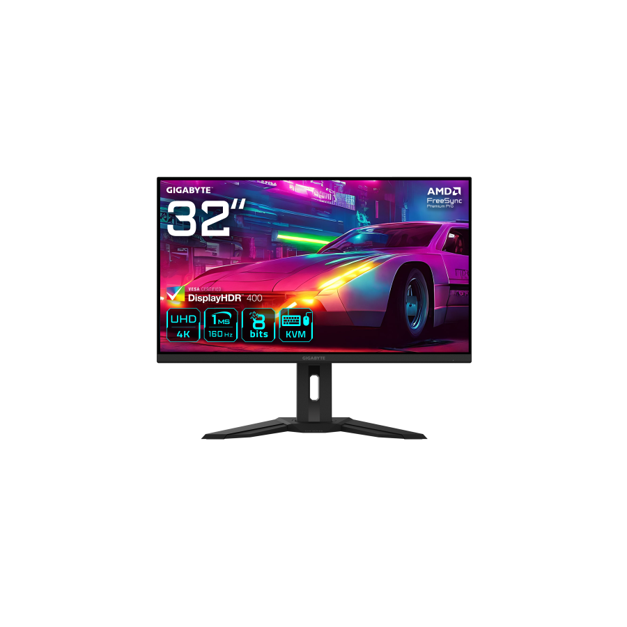 32058-GIGABYTE M32UP 31.5" Monitor de juego UHD - 3840 x 2160, 160 Hz, 1 ms, 350 cd/m2, AMD FreeSync Premium Pro, Displa