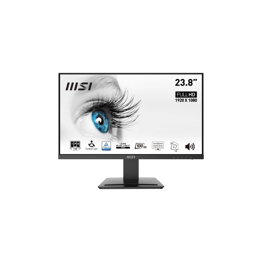 32097-MSI Pro MP243X pantalla para PC 60,5 cm (23.8") 1920 x 1080 Pixeles Full HD Negro
