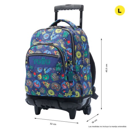 32114-MOCHILA RENGLONES TELLO (32 X 45.5 X 18) - 26L TOTTO MMA03ECO006-2416P-8JZ
