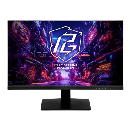 32172-MONITOR ASROCK PG27FFX1B,27",FHD (1920X1080),520HZ,1000:1,1MS,2HDMI+1DP,WIFI+3USB3.2,WIFI,ALTAVOCES,PLANO,NEGRO
