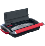 32190-ENCUADERNADORA CANUTILLO CB15 COLOR NEGRO / PLATEADO GBC 4410061