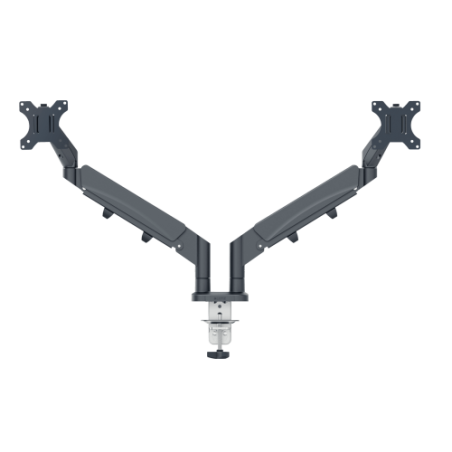 32236-BRAZO PARA MONITOR DUAL LEITZ ERGO SPACESAVING COLOR GRIS OSCURO KENSINGTON 65370089