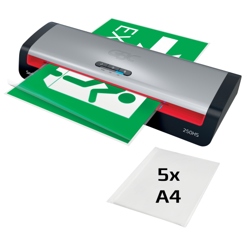 32247-PLASTIFICADORA MODELO 250HS DIN A3 COLOR PLATA GBC 4410071EU