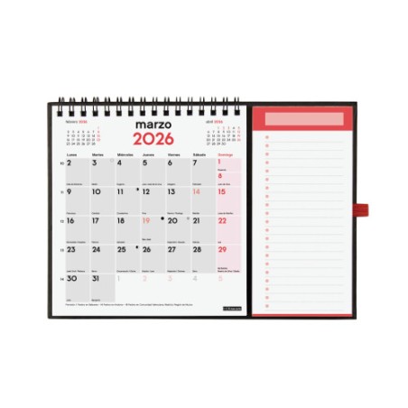 32269-CALENDARIO 2026 NEUTRO ESCRIBIR IMAN XS 140X150MM FINOCAM 781350026