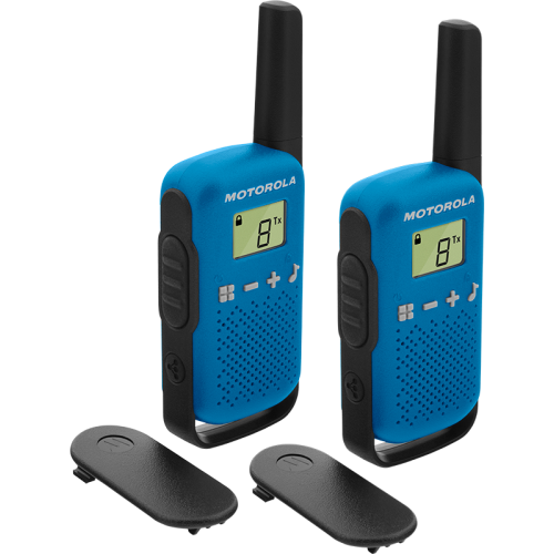 32302-PACK 2 WALKIE TALKIE T42 BLUE MOTOROLA 59T42BLUEPACK