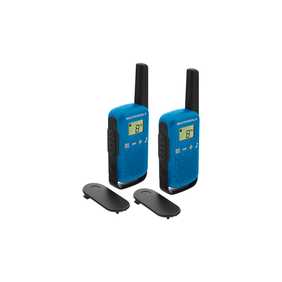 32302-PACK 2 WALKIE TALKIE T42 BLUE MOTOROLA 59T42BLUEPACK
