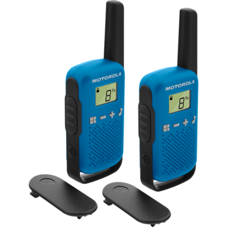 32302-PACK 2 WALKIE TALKIE T42 BLUE MOTOROLA 59T42BLUEPACK