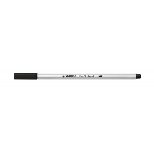 3234-ROTULADOR PUNTA FIBRA PINCEL PEN 68 BRUSH NEGRO STABILO 568/46