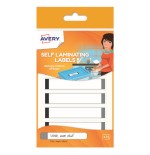 3238-PAQUETE 24 ETIQUETAS PLASTIFICADAS GRIS RESISTENTES AL AGUA 86X17MM AVERY APGRIS24-UK