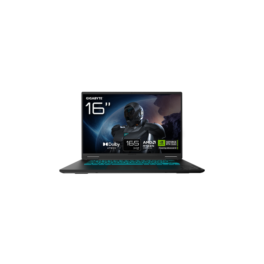 32381-GIGABYTE PORTATIL GAMING A16 GA63WHAB7W,AMD RYZEN 7 260,32GB DDR5,SSD 1TB,16" IPS WUXGA 165HZ,RTX5070/8GB,FREE DOS
