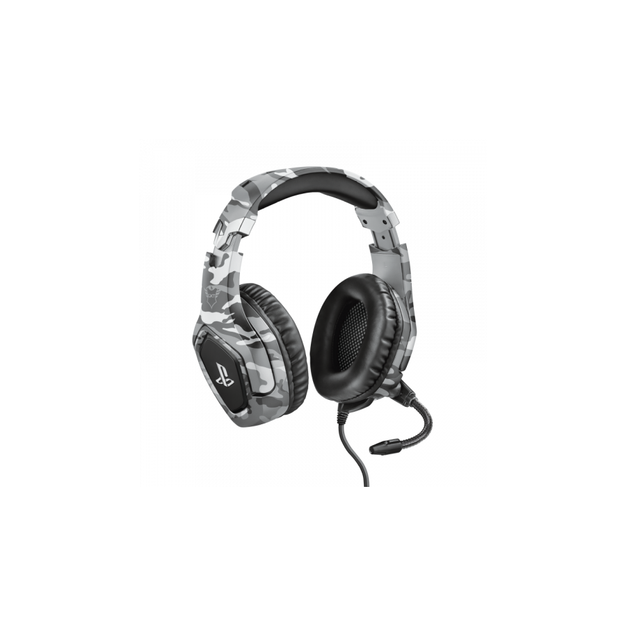 32593-Trust GXT 488 Forze PS4 Auriculares Diadema Conector de 3,5 mm Negro, Gris