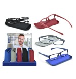 32603-EXPOSITOR 30 GAFAS LECTURA CABALLERO PATILLAS FLEXIBLES 4 MODELOS COLORES Y GRADUACIONES SURTIDOS UMAY 329652