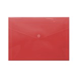 32664-SOBRE PORTADOCUMENTOS CON VELCRO A4 ROJO POLIPROPILENO INGRAF 332732