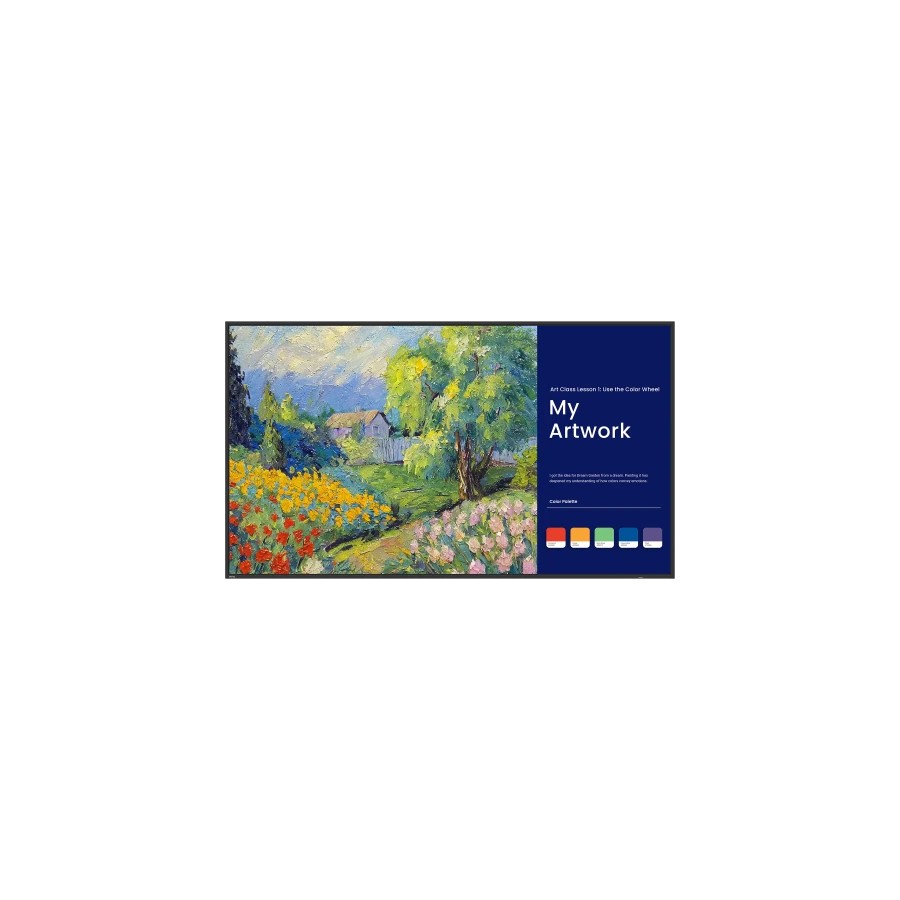 32757-BENQAV DIGITAL SIGNAGE SL6504 (9H.S3MTB.DE2) 65", 24/7 ANDROID 13.0, 8GB 64GB, 500 NITS, 3840 X 2160, REMOTE CONTR