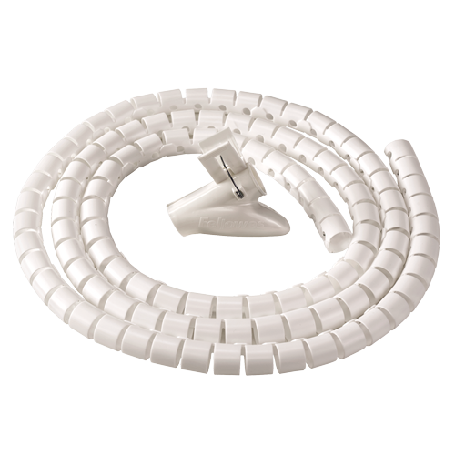 3286-Fellowes CableZip Piso Tubo flexible para proteccion de cables Blanco 1 pieza(s)