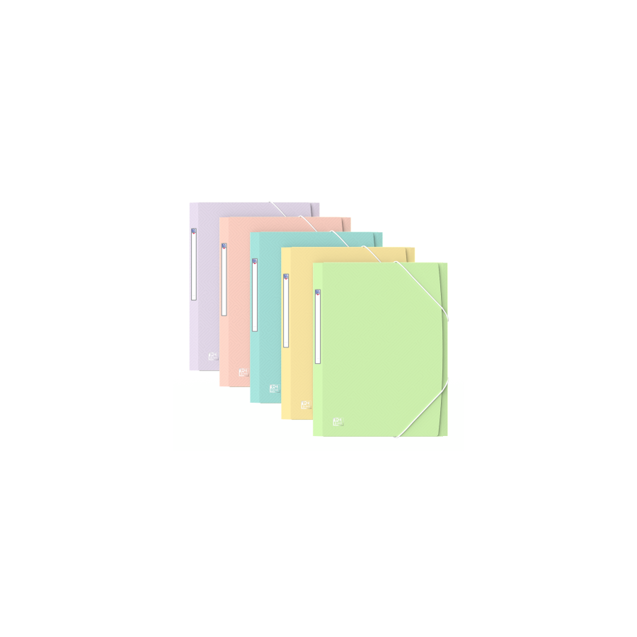 32875-CARPETA DE GOMAS CON SOLAPAS OXFORD URBAN TP A4+ - SURTIDO PASTEL OXFORD 400187619