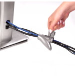 3289-ORGANIZADOR CABLES ZIP 2M PLATA FELLOWES 9929801