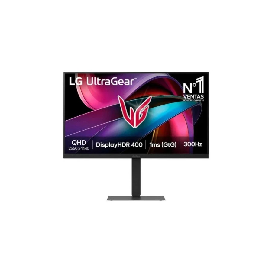 33136-MONTIRO LG ULTRAGEAR, 27 PULGADAS, PANEL IPS 300 HZ 1 MS, RESOLUCION 2560 X 1440