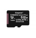 3316-Kingston Technology Canvas Select Plus memoria flash 512 GB SDXC Clase 10 UHS-I