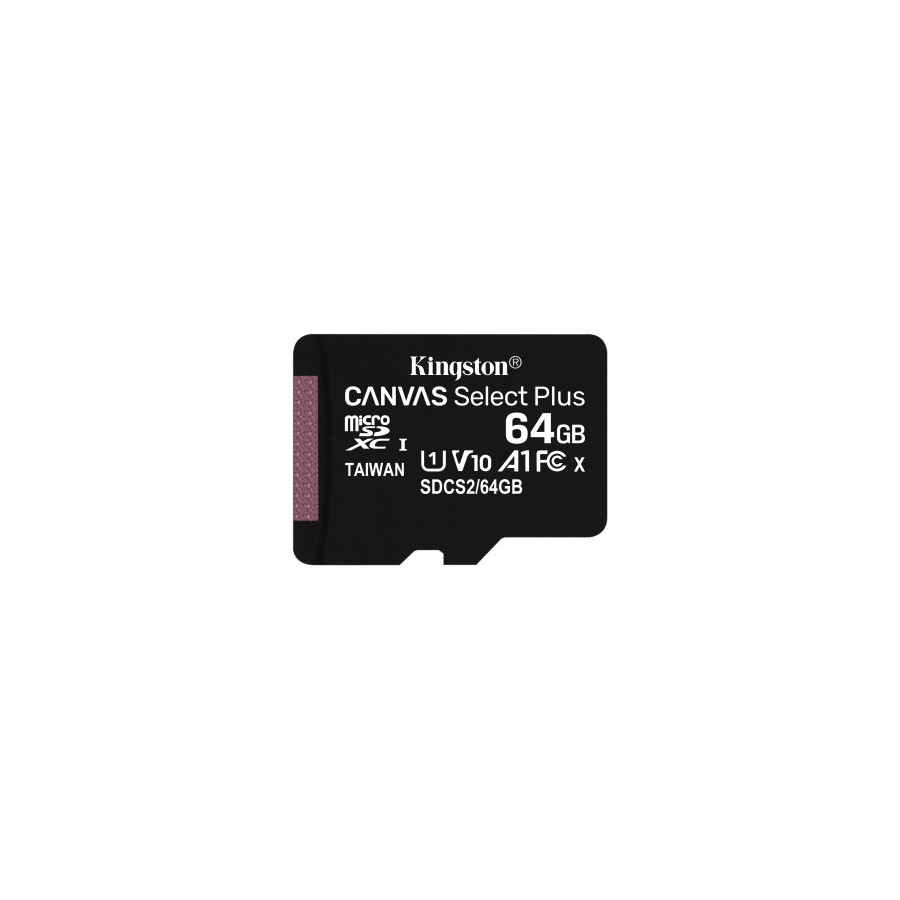 3318-Kingston Technology Canvas Select Plus memoria flash 64 GB SDXC Clase 10 UHS-I