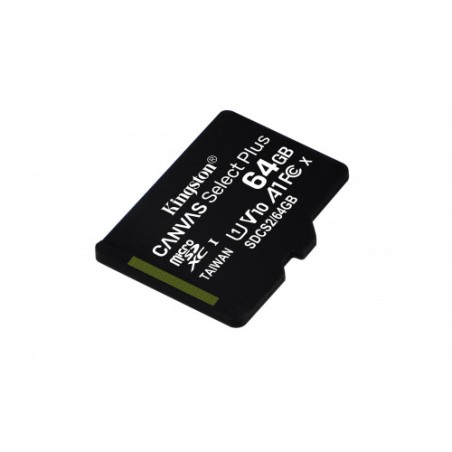 3319-Kingston Technology Canvas Select Plus memoria flash 64 GB SDXC Clase 10 UHS-I