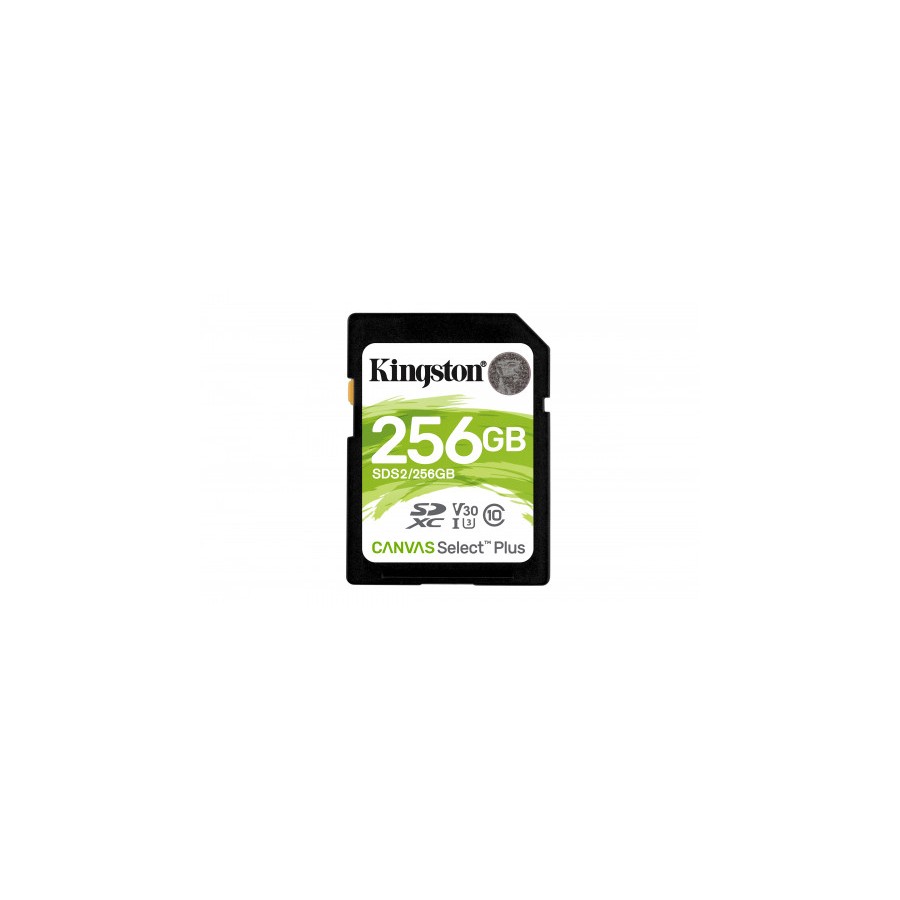 3324-Kingston Technology Canvas Select Plus memoria flash 256 GB SDXC Clase 10 UHS-I