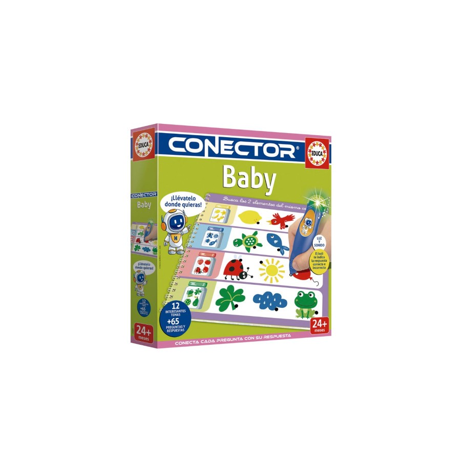 33241-JUEGO EDUCATIVO CONECTOR BABY (MULTI) EDUCA 20394