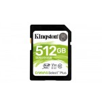 3326-Kingston Technology Canvas Select Plus memoria flash 512 GB SDXC Clase 10 UHS-I