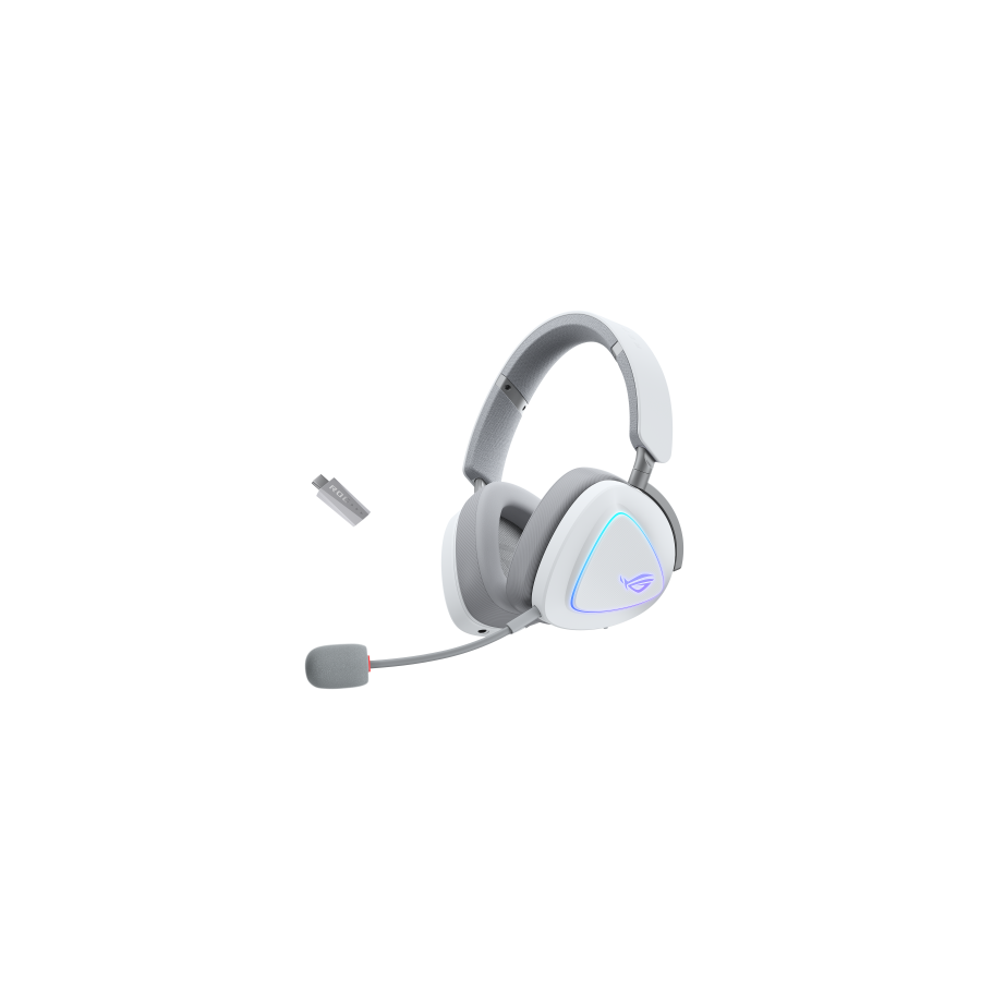 33419-AURICULARES ASUS ROG DELTA II (WHITE)
