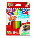 3342-CAJA 24 ROTULADORES COLORES JOY CARIOCA 40615