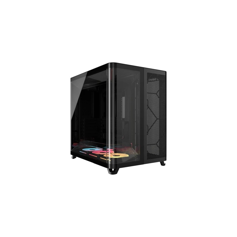 33654-Corsair AIR 5400 LX-R RGB iCUE LINK Midi Tower Negro