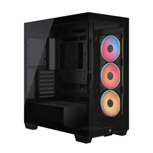 33657-Corsair Midi Tower 3500X LXR LINK TG Negro