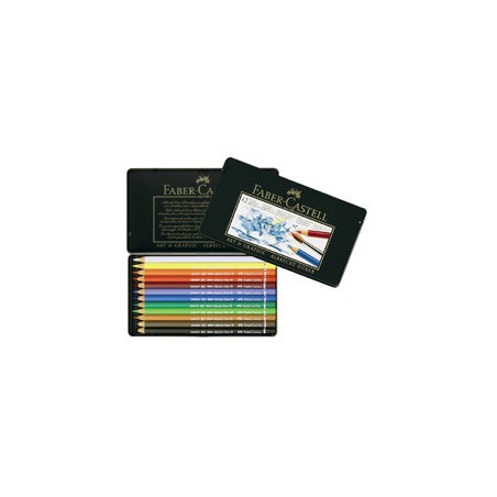 3368-ESTUCHE 12 LAPICES ESCOLARES ACUARELABLES HT-120212 FABER CASTELL 114413