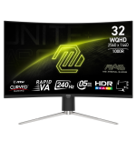 33712-MSI MAG 325CQRXF E2 pantalla para PC 80 cm (31.5") 2560 x 1440 Pixeles Wide Quad HD LED Negro