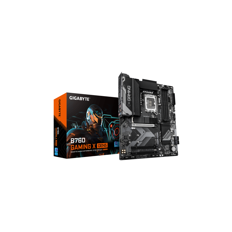 33951-GIGABYTE B760 GAMING X GEN5 Placa Base - Compatible con procesadores Intel Core 14a generacion, VRM de 8+1+1 fases