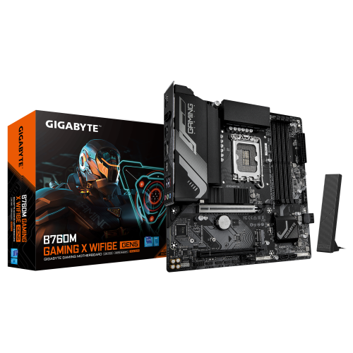 33956-PLACA GIGABYTE B760M GAMING X WF6E GEN5,INTEL,1700,B760,4DDR5,192GB,HDMI+DP,4SATA+3M.2,3USB 3.2+USB-C,2.5GB+WIFI6E