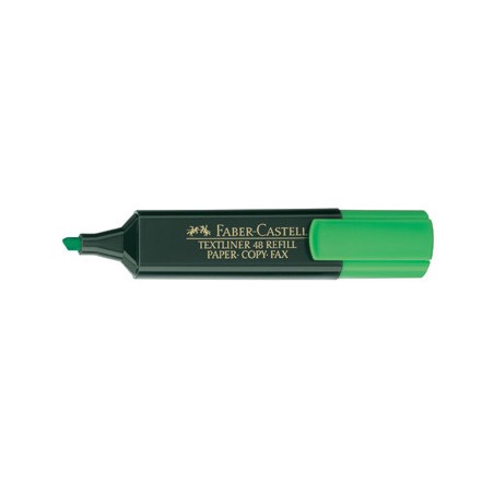 3398-MARCADOR FLUOR TEXTLINER VERDE FABER CASTELL 154863