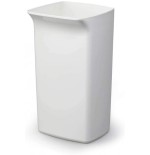 3411-CONTENEDOR CUADRADO 40L BLANCO DURABLE 1800798010