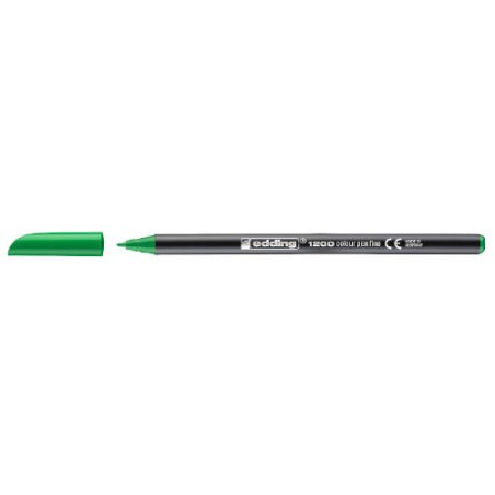 3424-ROTULADOR PUNTA FINA 1200 VERDE FLUORESCENTE EDDING 1200-64