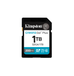 34249-Kingston Technology 1TB SDXC Canvas Go Plus Gen4 200MB/s C10 UHS-I U3 V30
