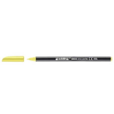 3425-ROTULADOR PUNTA FINA 1200 AMARILLO FLUORESCENTE EDDING 1200-65