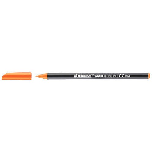 3426-ROTULADOR PUNTA FINA 1200 NARANJA FLUORESCENTE EDDING 1200-66