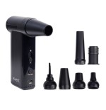 34295-EWENT PISTOLA DE AIRE COMPRIMIDO 8 VELOCIDADES, ASPIRADOR, BOMBA DE VACIO E INFLADOR (130000 RPM)