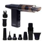 34296-EWENT PISTOLA DE AIRE COMPRIMIDO 8 VELOCIDADES, ASPIRADOR, BOMBA DE VACIO E INFLADOR (180000 RPM)