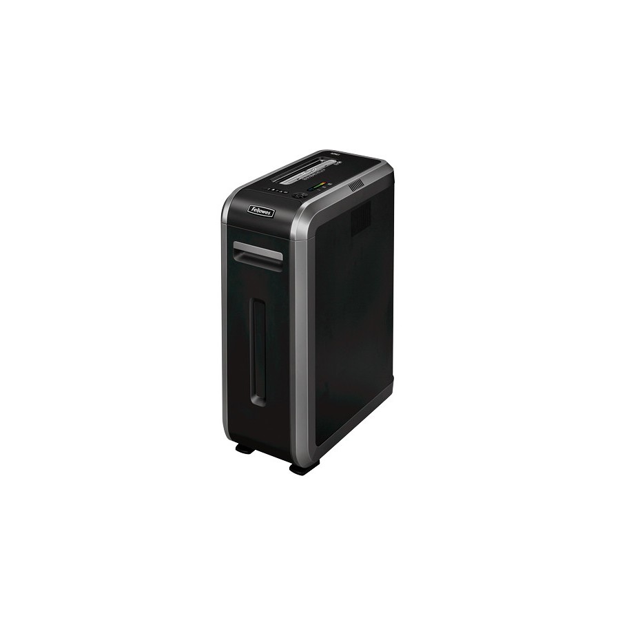343-Fellowes 125Ci triturador de papel Corte cruzado 23 cm Negro